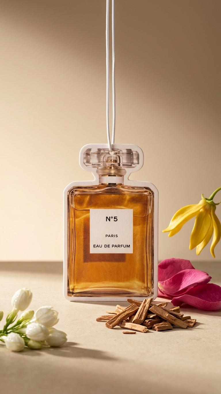 Luxury Car Air Freshener – Perfume Bottle Style
