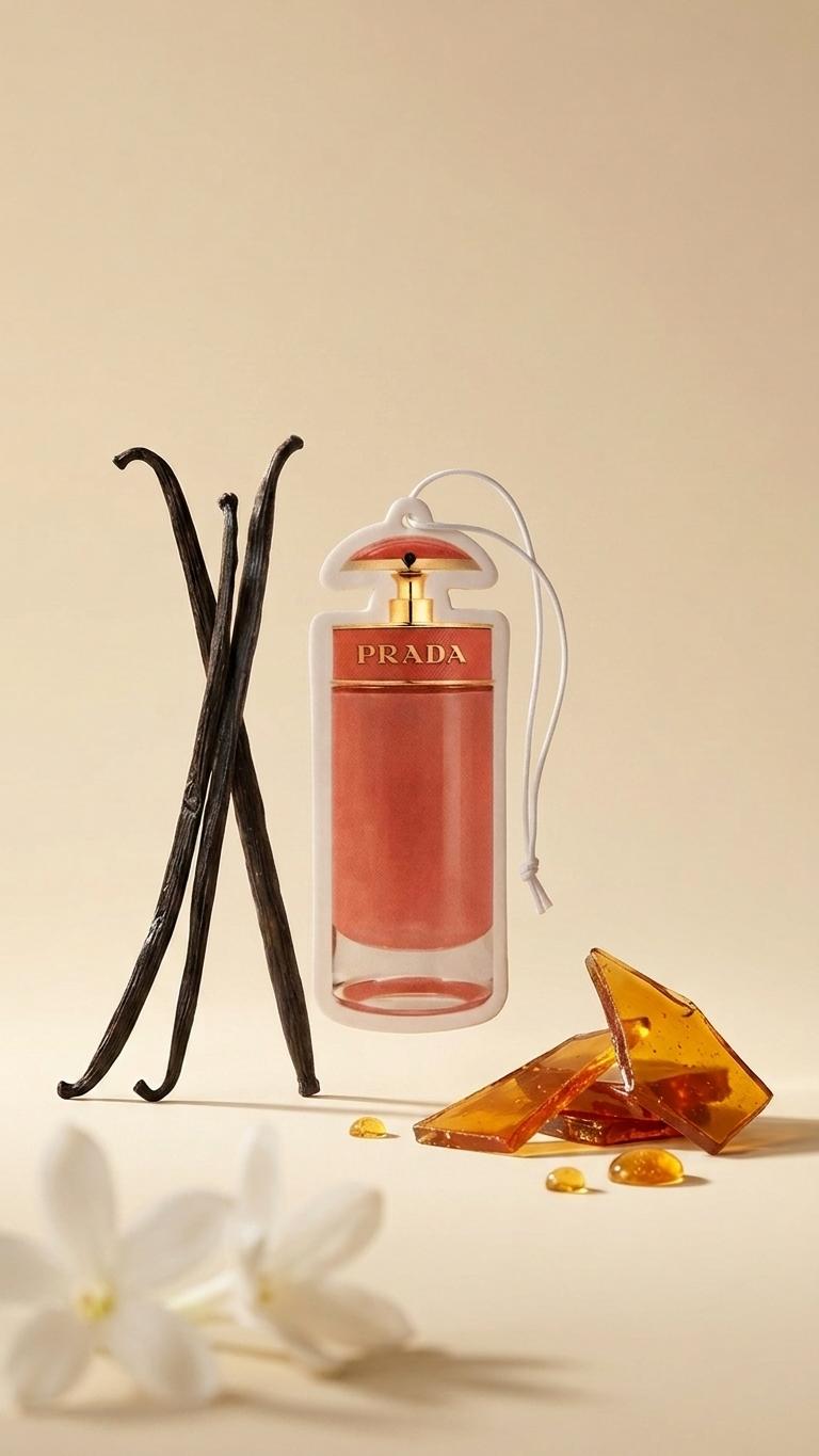 Luxury Car Air Freshener – Perfume Bottle Style